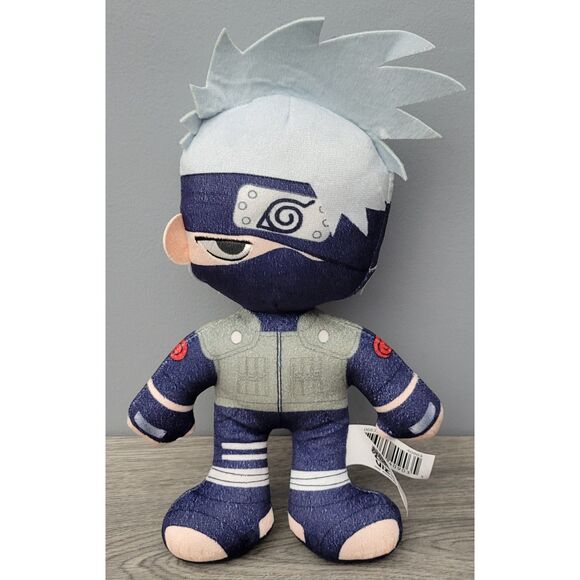 VTG 2002 Just Play LLC VIZ Media Naruto Masashi Kishimoto Kakashi Hatake Plush - Picture 1 of 11